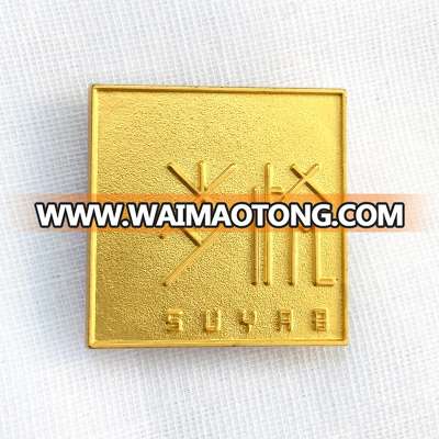 Best selling cheap products custom die casting gold plated metal lapel pin